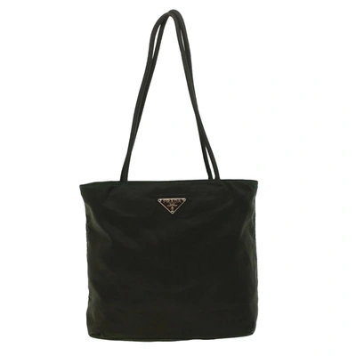 Prada Re-edition Khaki Synthetic Shoulder Bag () In Brown