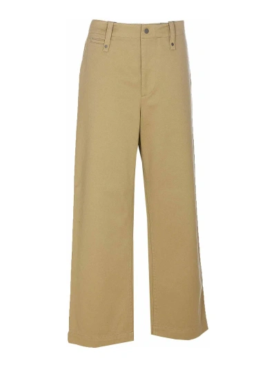 Burberry Trouser In Green