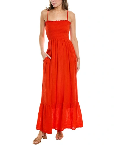 Michael Stars Alejandra Maxi Dress In Red