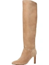 MARC FISHER LTD ZADIA WOMENS SUEDE TALL KNEE-HIGH BOOTS