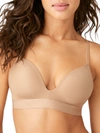 B.tempt'd By Wacoal Opening Act Wire-free Plunge T-shirt Bra In Affogot