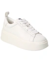 Ash Move S Leather Platform Sneaker In White