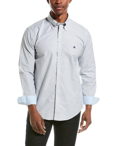 Brooks Brothers Oxford Regular Fit Shirt In Blue