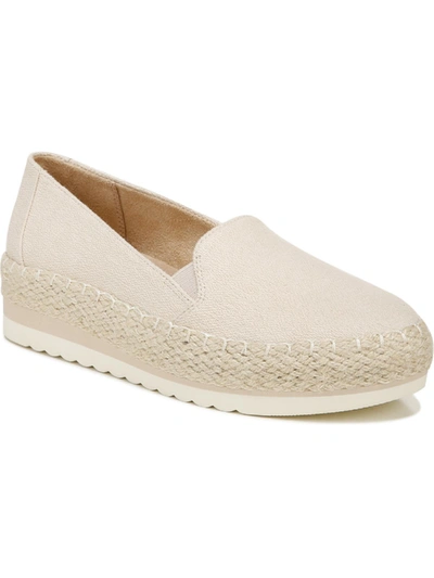 Dr. Scholl's Shoes Discovery Womens Padded Insole Comfort Espadrilles In Beige