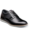 Nunn Bush Circuit Pt Ox Mens Leather Lightweight Oxfords In Black
