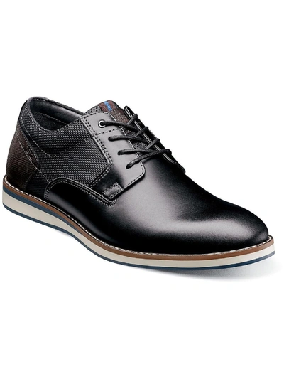 Nunn Bush Circuit Pt Ox Mens Leather Lightweight Oxfords In Black Multi