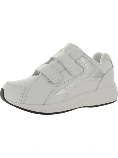 Drew Motion V Womens Leather Performance Athletic And Training Shoes In White