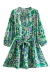 Sundayup A Reason To Smile Dress In Green In Green