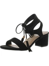 TRENDSUP COLLECTION WOMENS ANKLE STRAP OPEN TOE HEELS