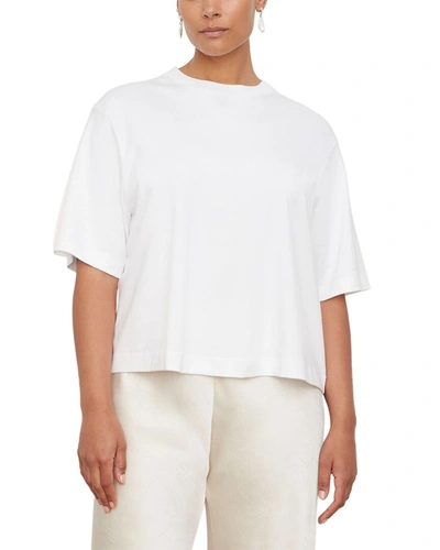 Vince Plus Wide Sleeve Crop T-shirt In White