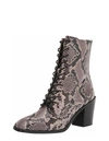 Frye Georgia Lace Up Ankle Boot In Grey Multi In Grey