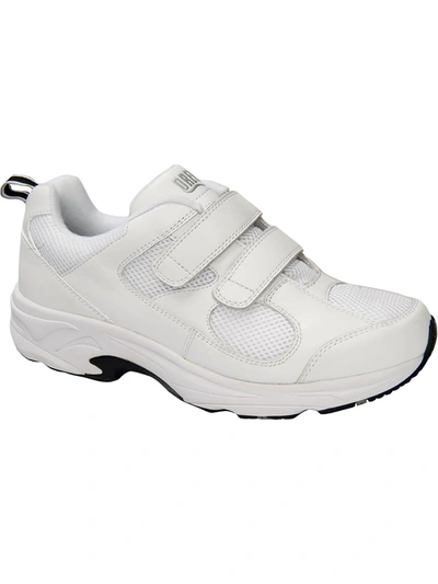 Drew Lightning Ii V Mens Leather Fitness Athletic Shoes In White