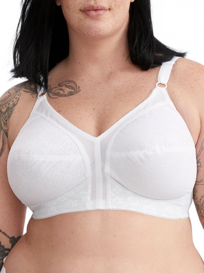 Playtex Women's 18 Hour Classic Support Wire-free Bra In White