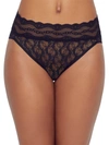 B.tempt'd By Wacoal Lace Kiss Hi-cut Brief In Brown