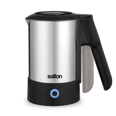 Salton Stainless Steel Travel Kettle 600 ml In Gray