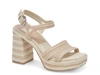 DOLCE VITA ANIRA PEARL PLATFORM HEEL IN IVORY