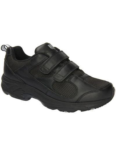 Drew Lightning Ii V Mens Leather Fitness Athletic Shoes In Black