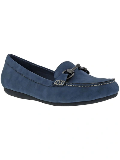 Bellini Salty Womens Chain Slip On Penny Loafers In Blue