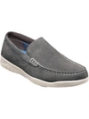 Nunn Bush Men's Sumter Moc Toe Venetian Slip-on Loafer Men's Shoes In Grey