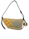 BURBERRY BURBERRY WOMAN BURBERRY 'SHIELD' MULTICOLOR WOOL BLEND BAG