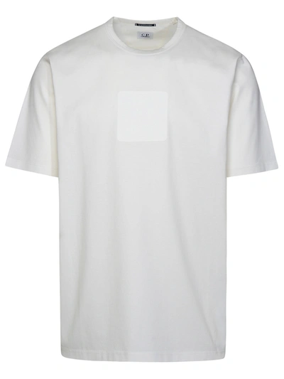 C.p. Company Man White Cotton T-shirt