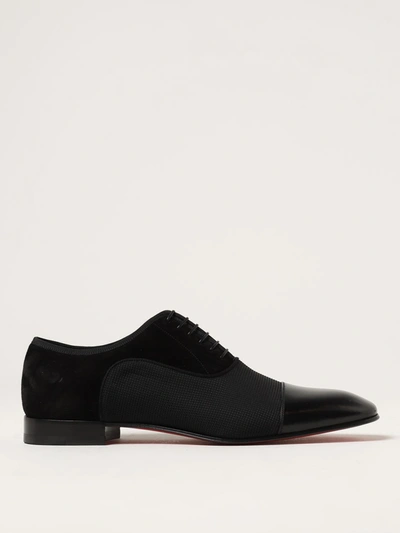 Christian Louboutin Brogue Shoes Men Black Men