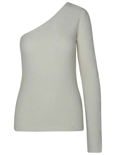 Lisa Yang Forrest Sweater In White Cashmere In Cream