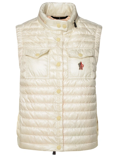 Moncler Grenoble Ollon Down Vest In Neutrals