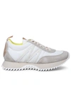 MONCLER MONCLER WOMAN MONCLER 'PACEY' BEIGE POLYAMIDE SNEAKERS