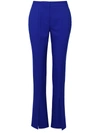 OFF-WHITE OFF-WHITE 'TECH DRILL' BLUE POLYESTER TROUSERS WOMAN