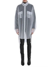 MAISON MARGIELA LONG TULLE SHIRT,7699243