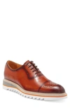 Maison Forte Reims Wholecut Oxford In Cognac