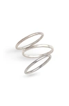 MADEWELL DELICATE STACKING RING SET