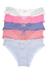 HONEYDEW INTIMATES WILLOW ASSORTED 5-PACK HIPSTER PANTIES