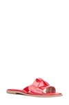 Fashion To Figure Tiana Slide Sandal In Red