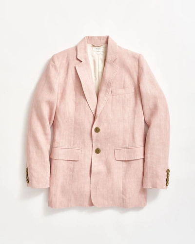 Billy Reid Single Breasted Blazer In Pink