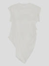 Alexander Mcqueen Camiseta - Blanco In Opticalwhite