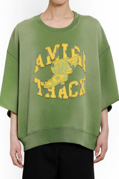 Amiri Sweatshirts In Green