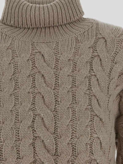 Brunello Cucinelli Sweaters In Feather