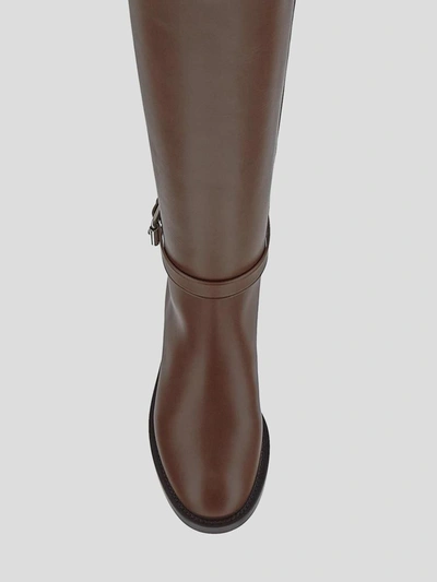 Burberry Boots In Pine Cone
