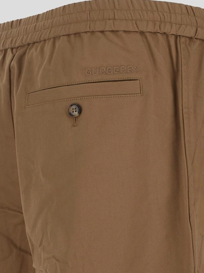 Burberry Capleton Trousers In Neutrals