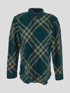 Burberry Tartan Shirt In Primrose