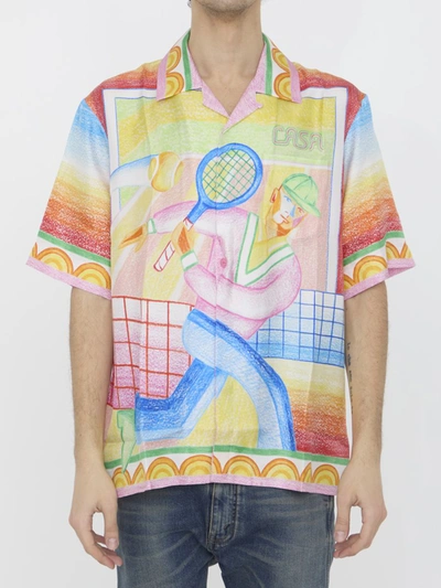 Casablanca Multicolor Printed Shirt