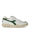 DIADORA DIADORA  B.560 USED WHITE GREEN SNEAKER