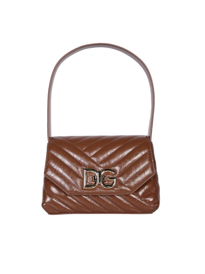 Dolce & Gabbana Shoulder Bags In Brown