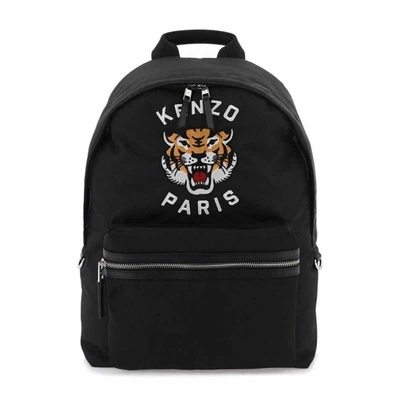 Kenzo Tiger Backpack In Black