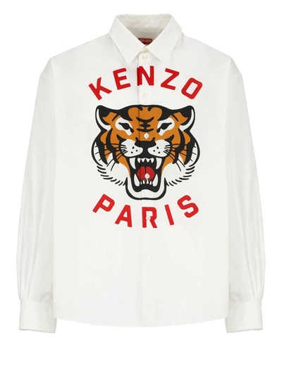 KENZO KENZO SHIRTS WHITE
