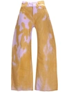 Marques' Almeida Marques Almeida Trousers In Orange/pink
