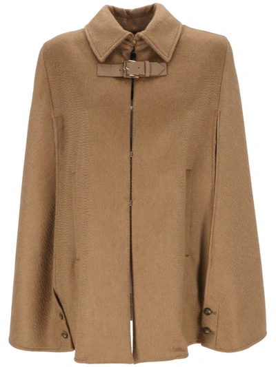 Max Mara Coats In Camel