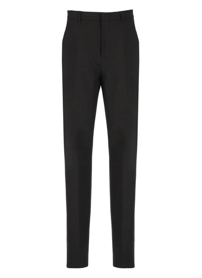 Moschino Viscose Trousers In Black